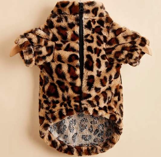 Cheetah Print Cozy Jacket